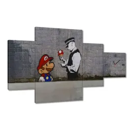 zegary-130x80-banksy-grzybiarz-policja