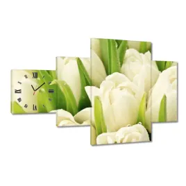 zegary-130x80-delikatne-tulipany