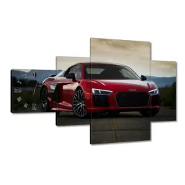 zegary-130x80-czerwone-audi-samochod