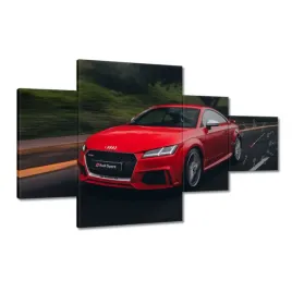 zegary-130x80-czerwone-audi-samochod