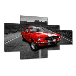 zegary-130x80-czerwony-ford-mustang