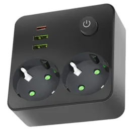 kobi-rozgaleznik-linea-pro-fl2-2-gniazdka-2usb-a-1usb-c-czarny-004318