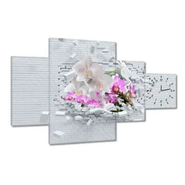 zegary-130x80-storczykiem-w-mur-kwiaty