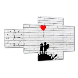 zegary-130x80-banksy-sterta-broni-balon
