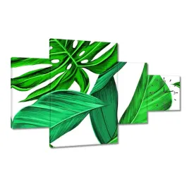zegary-130x80-soczysta-monstera-tropiki