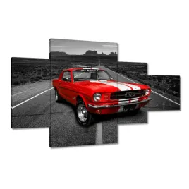 zegary-130x80-czerwony-ford-mustang