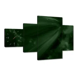 zegary-130x80-zielen-butelkowa-kosmos