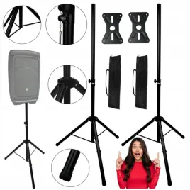 zestaw-2-statywy-kolumnowe-pokrowiec-zelazne-udzwig-do-30kg-regulowane