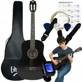 gitara-klasyczna-4-4-stroik-pokrowiec-kostki-pasek-struny-zestaw-prezent