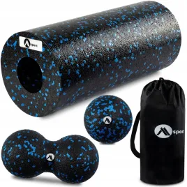 zestaw-roller-walek-piankowy-gladki-pilka-double-do-masazu-masazer