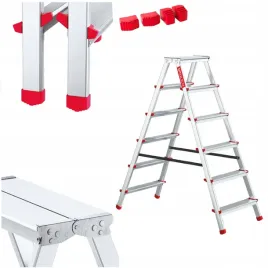 drabina-aluminiowa-skladana-6-stopniowa-2x6-dwustronna-domowa-gratis