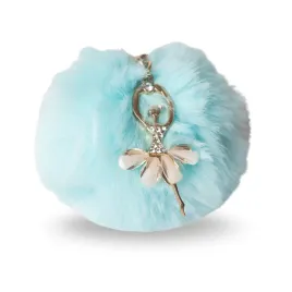 brelok-do-kluczy-zawieszka-do-torebki-telefonu-turkusowy-pompon-tancerka