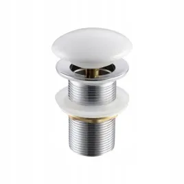 aquauno-korek-umywalkowy-klik-klak-bez-przelewu-ceramiczny-bialy-model