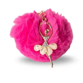 brelok-do-kluczy-zawieszka-do-telefonu-baletnica-z-rozowym-pomponem