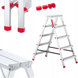 drabina-aluminiowa-skladana-5-stopniowa-2x5-dwustronna-domowa-gratis