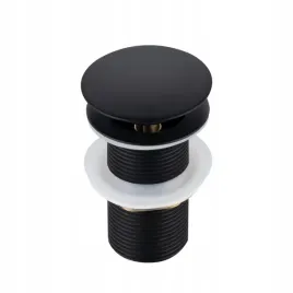 aquauno-korek-do-umywalki-klik-klak-czarny-mosiezny-bez-przelewu-model