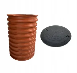 studnia-drenarska-rura-karbowana-trzonowa-315-05m-pokrywa