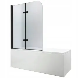 czarny-parawan-szklany-na-wanne-skladany-nawannowy-dwuczesciowy-80-cm