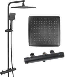 bateria-prysznicowa-yoka-czarna-z-termostatem-deszczownica-zestaw