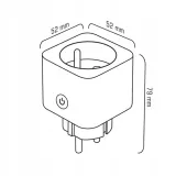 inteligentne-gniazdko-programator-czasowy-watomierz-bolec-wifi-tuya-stan-nowy-cechy-dodatkowe-lacznosc-z-wifi