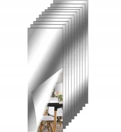 naklejki-scienne-lustrzane-pasy-srebrne-lustro-naklejane-przyklejane