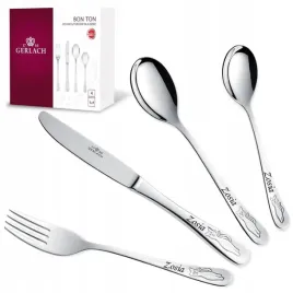 sztucce-dla-dzieci-gerlach-bon-ton-kotki-grawer-prezent-na-chrzest