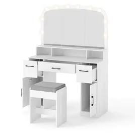 toaletka-z-taboretem-do-makijazu-i-lustrem-hollywood