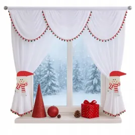 firanka-swiateczna-150x200-cm-biala-woal-pomponiki-zimowa-dekoracja-gratis