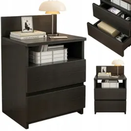 szafka-nocna-stolik-sypialnia-komoda-2-szuflady-czarna-loft-nowoczesna-40cm