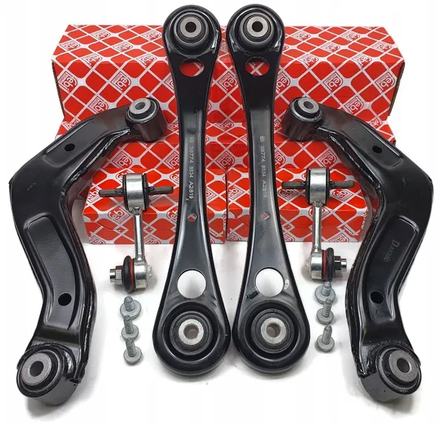 ZESTAW WAHACZY WAHACZE ŁĄCZNIKI TYŁ AUDI A4 B6 B7 FEBI BILSTEIN