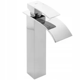 bateria-umywalkowa-chromowana-stojaca-wysoka-wodospad-kaskada