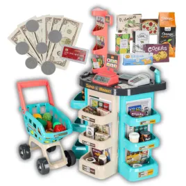 duzy-sklep-supermarket-wyposazenie-dla-dzieci-stragan-kasa-wozek-akcesoria