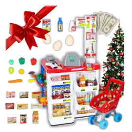 duzy-sklep-supermarket-wyposazenie-dla-dzieci-stragan-kasa-wozek-akcesoria
