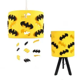 zestaw-lampa-wiszaca-i-nocna-batman-zolta-z-czarnymi-dodatkami