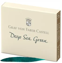 naboje-graf-von-faber-castell-atrament-do-piora-wiecznego-6-deep-sea-green