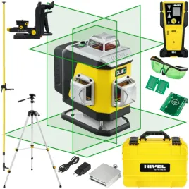 nivel-system-laser-krzyzowy-zielony-cl4g-czujnik-cls-5-tyczka-statyw