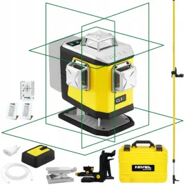 laser-krzyzowy-360-wiazka-zielona-z-spadkami-nivel-system-cl5g-tyczka