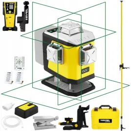 laser-krzyzowy-4x360-nivel-system-cl5g-czujnik-cls-5-tyczka-gt-360
