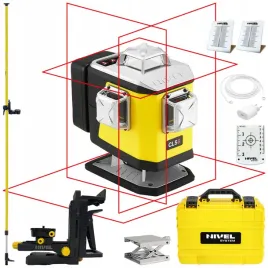 laser-krzyzowy-z-czerwona-wiazka-4x-360-nivel-system-cl5r-tyczka-lp-36