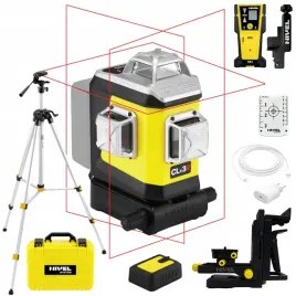 laser-3-plaszczyznowy-czerwony-nivel-system-clx3r-czujnik-statyw