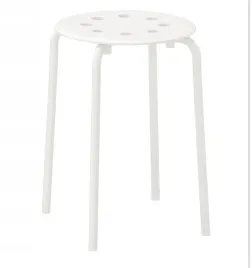 ikea-stolek-taboret-krzeslo-kuchenne-bialy