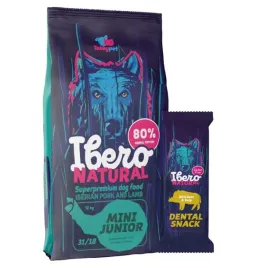 pakiet-dla-szczeniat-ras-malych-ibero-natural-mini-junior-przysmak-denty