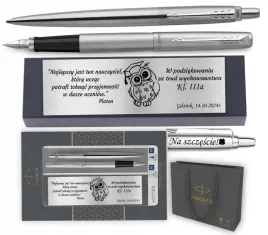 prezent-na-swieta-pioro-wieczne-i-dlugopis-parker-jotter-z-grawerem-gratis