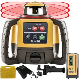 niwelator-rotacyjny-laserowy-800m-ip66-czujnik-topcon-rl-h5a-akcesoria