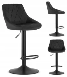 hoker-barowy-kuchenny-czarny-welurowy-loft-ares-krzeslo-obrotowe