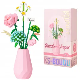 klocki-konstrukcyjne-bukiet-zestaw-kwiatow-wazon-kwiaty-prezent-roza-kwiat