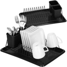 duza-suszarka-ociekacz-do-naczyn-czarna-z-tacka-stojaca-na-naczynia