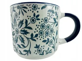 kubek-ceramiczny-bialo-niebieski-wzor-390ml