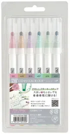 kuretake-pisaki-zakreslacze-clear-color-dot-smoky