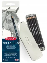 zestaw-olowkow-do-szkicowania-olowki-hb-2b-4b-temperowka-derwent-6-szt